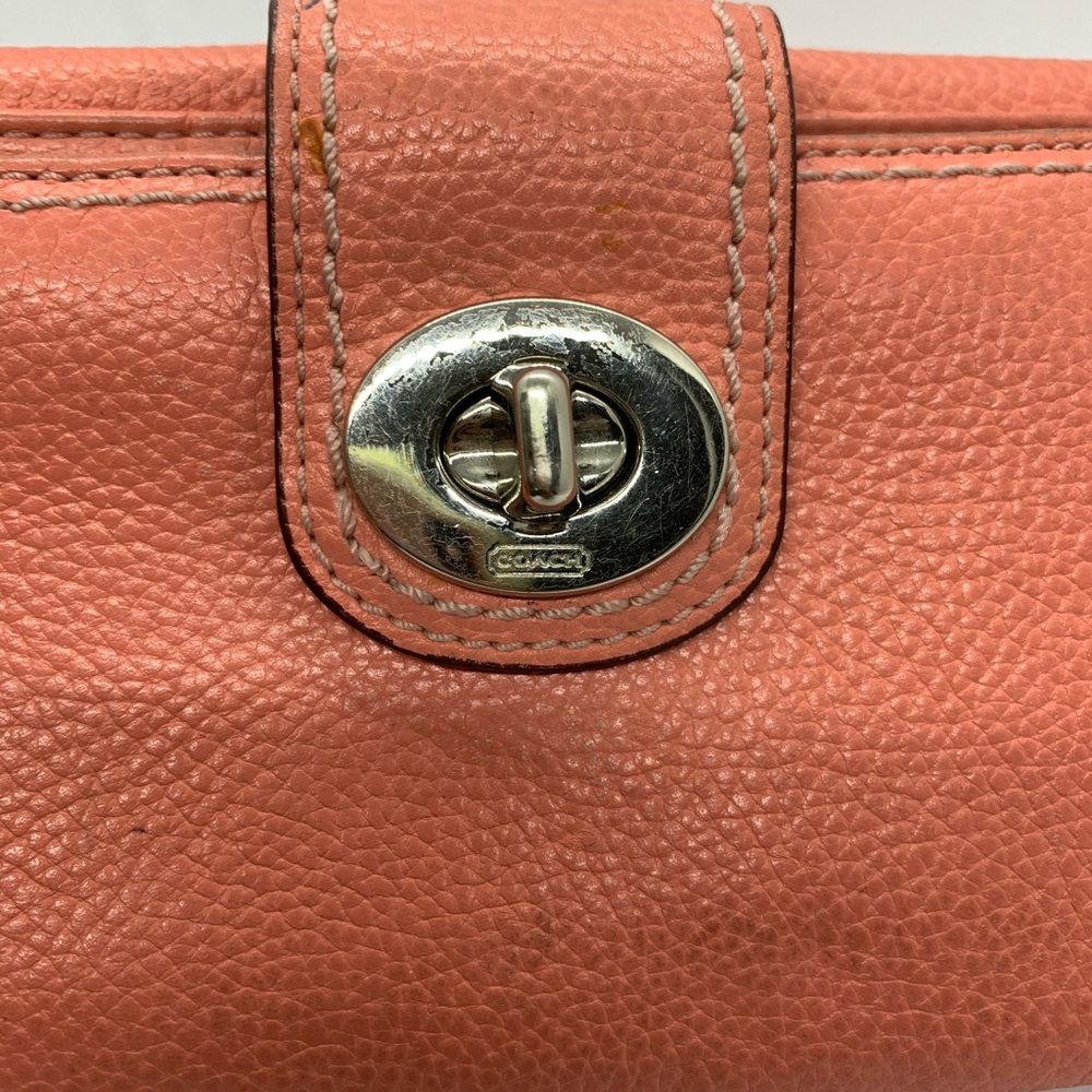 Coach ID Card Holder Checkbook Wallet - Picture 2 of 5